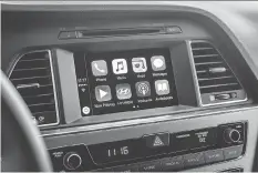  ?? HYUNDAI ?? Hyundai is offering a free, over-the-air update that adds Apple CarPlay and Android Auto support to many models.