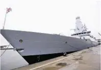  ??  ?? HMS Diamond had a successful missile test firing