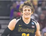  ?? JASEN VINLOVE, USA TODAY SPORTS ?? Wichita State’s Ron Baker, who also played baseball and football in high school, says, “My first love was basketball.”