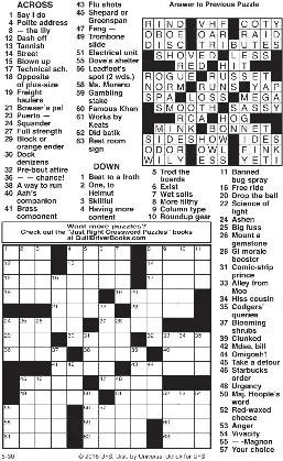 Crossword Puzzle - PressReader