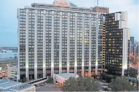  ??  ?? Icono. El Sheraton es uno de los principale­s hoteles de Buenos Aires.