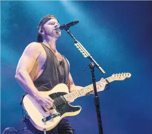  ?? DANIEL DESLOVER TRIBUNE NEWS SERVICE FILE PHOTO ?? Kip Moore says going acoustic means that “if your song is a turd, everybody is gonna know it.”
