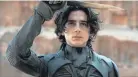  ?? PICTURES WARNER BROS. ?? Timothée Chalamet as Paul Atreides in a scene from “Dune.”