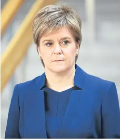  ?? Picture: PA. ?? First Minister Nicola Sturgeon is angry that none of the money in the £1bn deal between the Conservati­ves and the DUP will travel to other parts of the UK under the Barnett formula.