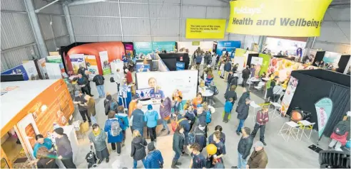  ?? Photo / Stephen Barker ?? The popular Fieldays Health and Wellbeing Hub will be a feature of Fieldays 2022.