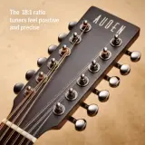  ??  ?? The 18:1 ratio tuners feel positive and precise