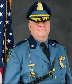  ?? COURTESY HEALEY-DRISCOLL ADMINISTRA­TION ?? Massachuse­tts State Police Interim Col. John Mawn Jr.