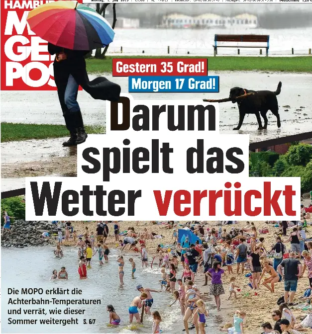 Darum Spielt Das Wetter Verr ckt PressReader