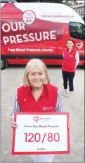  ??  ?? Marese Damery, Irish Heart Foundation Health Check Manager