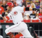  ?? John Minchillo ?? The Associated Press Cincinnati Reds shortstop Zack Cozart is looking forward to receiving the donkey promised by teammate Joey Votto as a prize for making the National League All-star team this year.