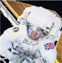  ??  ?? Major Tim Peake is this week’s castaway on Desert Island Discs Sunday, Radio 4, 11am