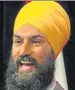  ??  ?? Jagmeet Singh