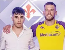  ?? ?? Fabiano Parisi, 22 anni e Cristiano Biraghi, 30 anni