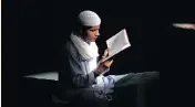  ?? Picture: EPA ?? GUIDANCE: A young man reads the holy Qur’an at a mosque during the holy month of Ramadaan.