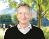  ?? NOAH BERGER/AP ?? Geoffrey Hinton, a pioneering researcher on deep learning and neural networks who left Google, says some of the dangers of AI chatbots are “quite scary.”