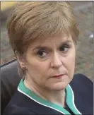  ??  ?? STAFF LOYALTY: Nicola Sturgeon