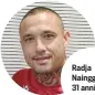  ??  ?? Radja Nainggolan, 31 anni