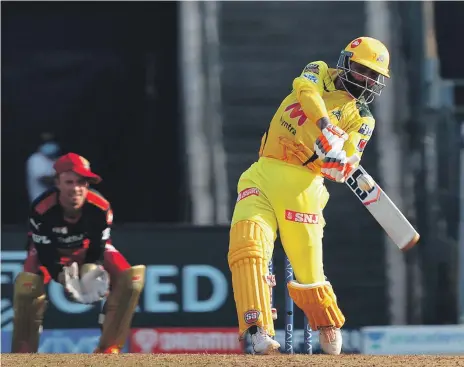  ?? Sportzpics / BCCI ?? Ravindra Jadeja’s Chennai Super Kings were among three teams who reported positive cases for Covid-19