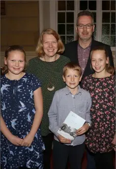  ??  ?? The Jacob family, Dermot and Jenny and children Lucy, Robert and Sarah.