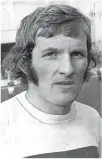  ??  ?? Jim Dempsey in his Stark’s Park days