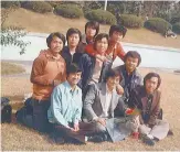  ??  ?? During his college years at Kyung Hee University in Seoul