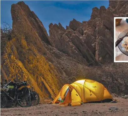  ??  ?? Tres días nos llevó llegar a Cachi por una ruta que atraviesa no solo paisajes únicos, sino también la cultura y la gastronomí­a de los pueblos del NOA. Disfrutar de las estrellas en este lugar es una sensación que no se puede transmitir: hay que vivirla.