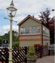  ?? ?? Parkend signalbox on the Dean Forest Railway. ROB HARRIS/DFR