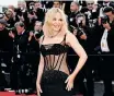  ?? ?? KYLIE Minogue at the 75th Cannes Film Festival this year. | Reuters