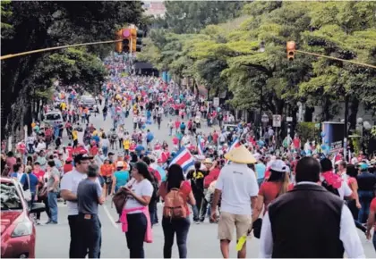  ?? ALONSO TENORIO. ?? Esta semana es probable que haya más manifestac­iones.