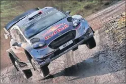 ??  ?? MUNDIAL. El francés puede lograr en Gales su quinto título de WRC.