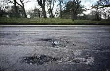  ?? ?? For some, the poor state of Britain’s roads is symptomati­c of other crumbling infrastruc­ture across the country, including Victorian-era hospitals, schools and sewers.