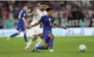  ?? Amin Mohammad Jamali/Getty Images ?? Tyler Adams’ dynamism has helped the US reach the last 16 in Qatar. Photograph: