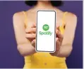  ?? ?? Spotify es la plataforma preferida por el público para escuchar música.