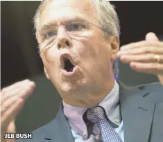  ?? AP PHOTOS ?? JEB BUSH