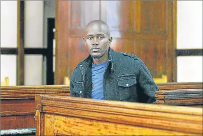  ?? Picture by Raymond Preston ?? ARTICULATE: Mlungisi Mtshali, who faces 30 counts of rape, as well as charges of indecent assault, kidnapping and theft, insists he and his alleged prey had consensual sex.