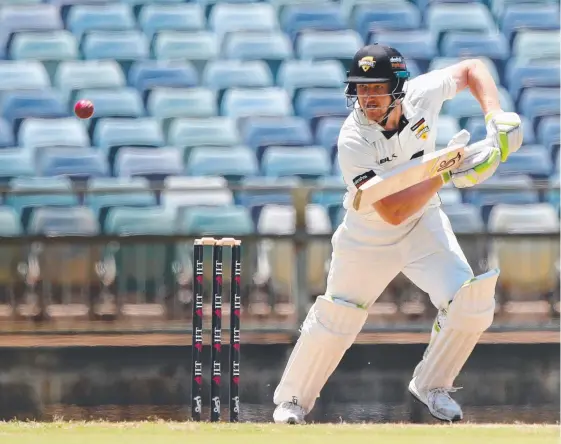  ?? Picture: AAP IMAGES ?? West Australian Cameron Bancroft has jetted into Test contention, in part helped by the sorry form of Matt Renshaw (below).