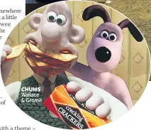  ??  ?? CHUMS Wallace & Gromit