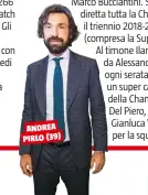  ??  ?? ANDREA PIRLO (39)