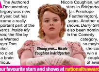  ?? ?? Strong year... Nicola Coughlan in Bridgerton