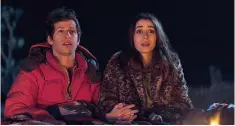  ?? Hulu/TNS ?? ■ Andy Samberg and Cristin Milioti are shown in a scene from “Palm Springs.”