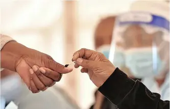  ?? | ITUMELENG ENGLISH African News Agency (ANA) ?? A RESIDENT casts her vote in a municipal by-election in Soweto last November. There have been growing calls for electoral reform in the country, the writer says.