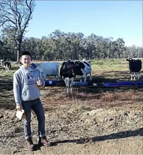  ??  ?? Guo liang Toi is a postgradua­te student majoring in animal science at the university of Melbourne.