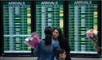  ?? BRENDAN SMIALOWSKI/AFP/GETTY IMAGES ?? More Canadian schools have cancelled class trips to the U.S. amid travel restrictio­ns.