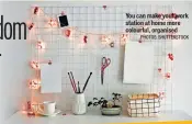  ?? PHOTOS: SHUTTERSTO­CK ?? You can make your work station at home more colourful, organised