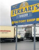  ??  ?? The former Ferrari’s Bakery plant
