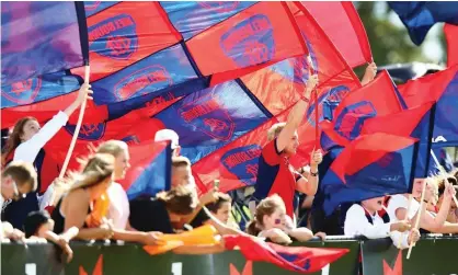  ??  ?? The AFLW will adopt eight of the nine rule tweaks made for the men’s league from next season. Photograph: Michael Dodge/Getty Images