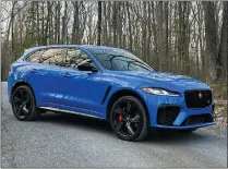  ?? MARC GRASSO — BOSTON HERALD ?? 2024 Jaguar SVR