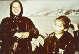  ??  ?? Kris with sister Viel during their years in the States. Special thanks to Karen Lacsamana-Carrera of
The Aquino Center and Museum.