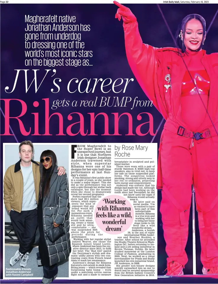 JW's career Rihanna gets a real BUMP from - PressReader