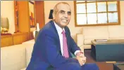  ?? MINT FILE ?? ■ Sunil Bharti Mittal and his family currently own around 52% stake in Bharti Telecom.